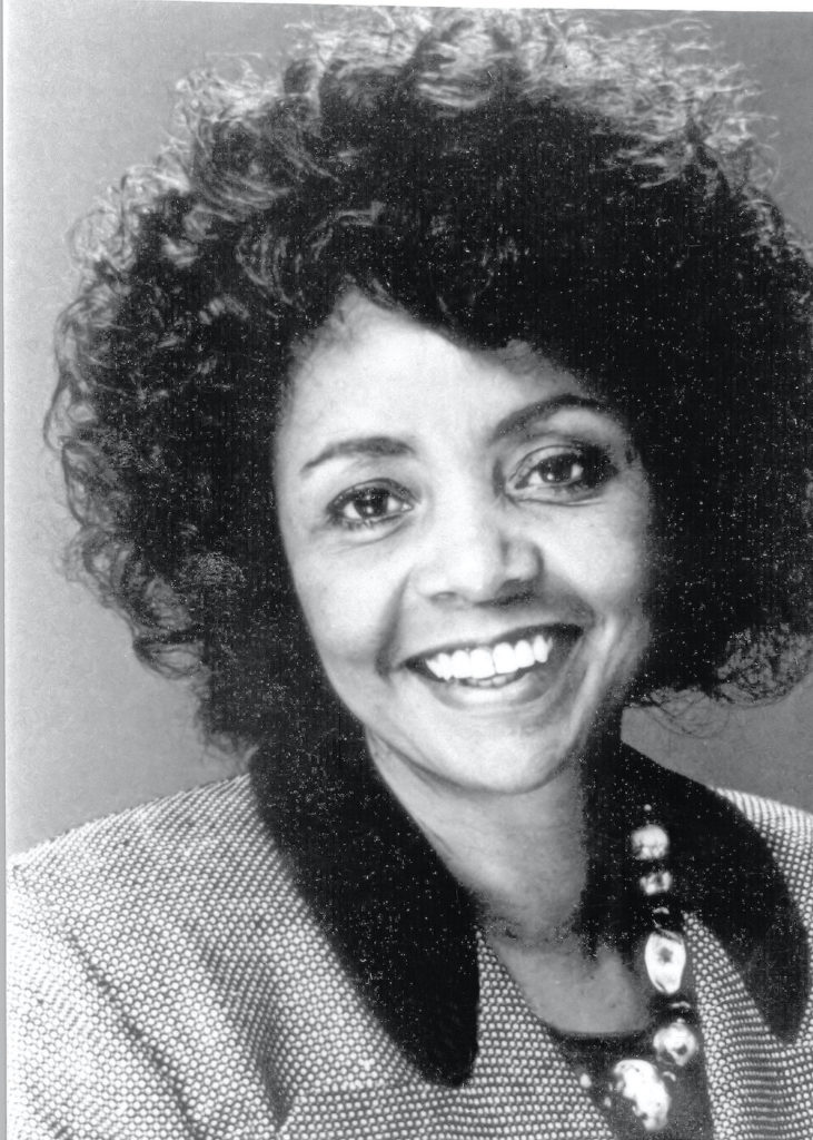 Marvalene Hughes headshot in black and white