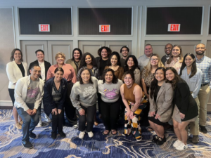 MRN former and current board members posing on the 20th anniversary at ACPA 2023