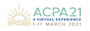 ACPA21 A Virtual Experience 1-17 March 2021