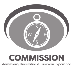 Commission for Admissions, Orientation and First Year Experience logo