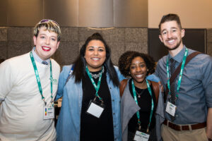 four ACPA members at Convention smiling for a photo