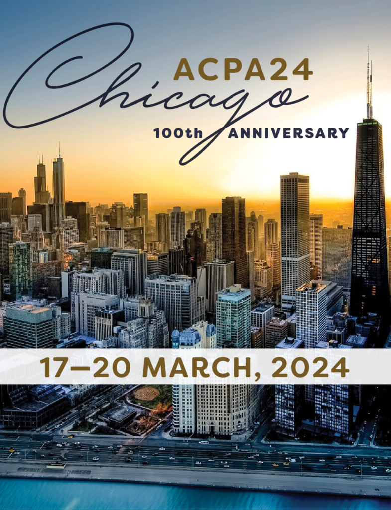 ACPA24 Chicago 100th Anniversary 17-20 March 2024