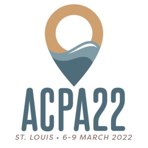 ACPA22 logo with words "St. Louis 6-9 March 2022"
