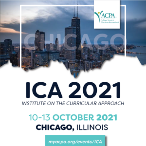 ICA promotional image advertising the event