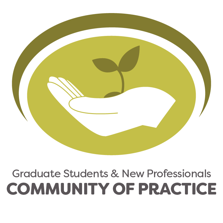 graduate students and new professionals community of practice logo