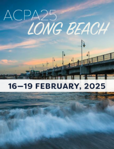 ACPA25 Long Beach 16-19 February 2021