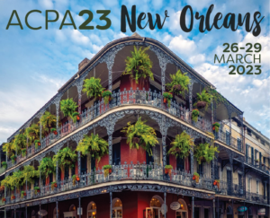 ACPA23 New Orleans. 26-29 March 2023. Photo of a home in new orleans with ferns hanging from the porch