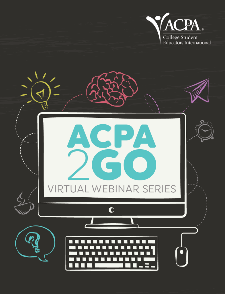 ACPA2GO virtual webinar series