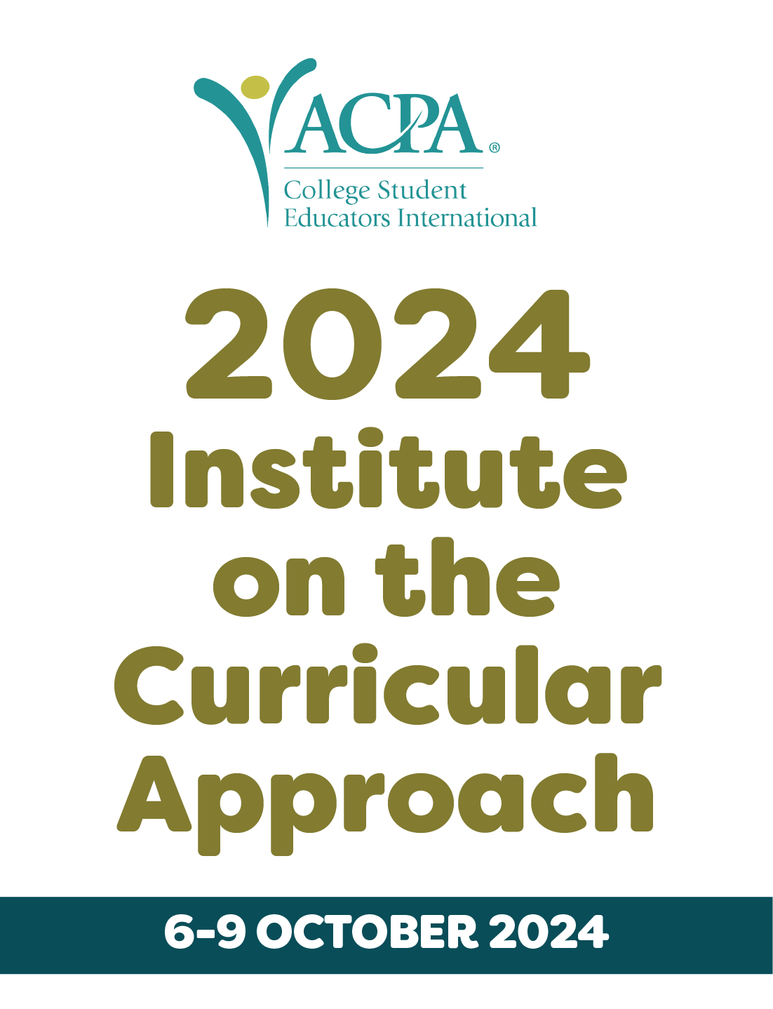 2024 Institute on the Curricular Approach 22-25 October 2023