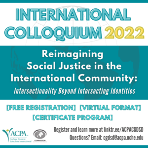 2022 International Colloquium