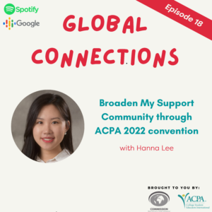 Broaden My Support Community through ACPA 2022 convention