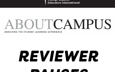 Reviewer Pauses for About Campus