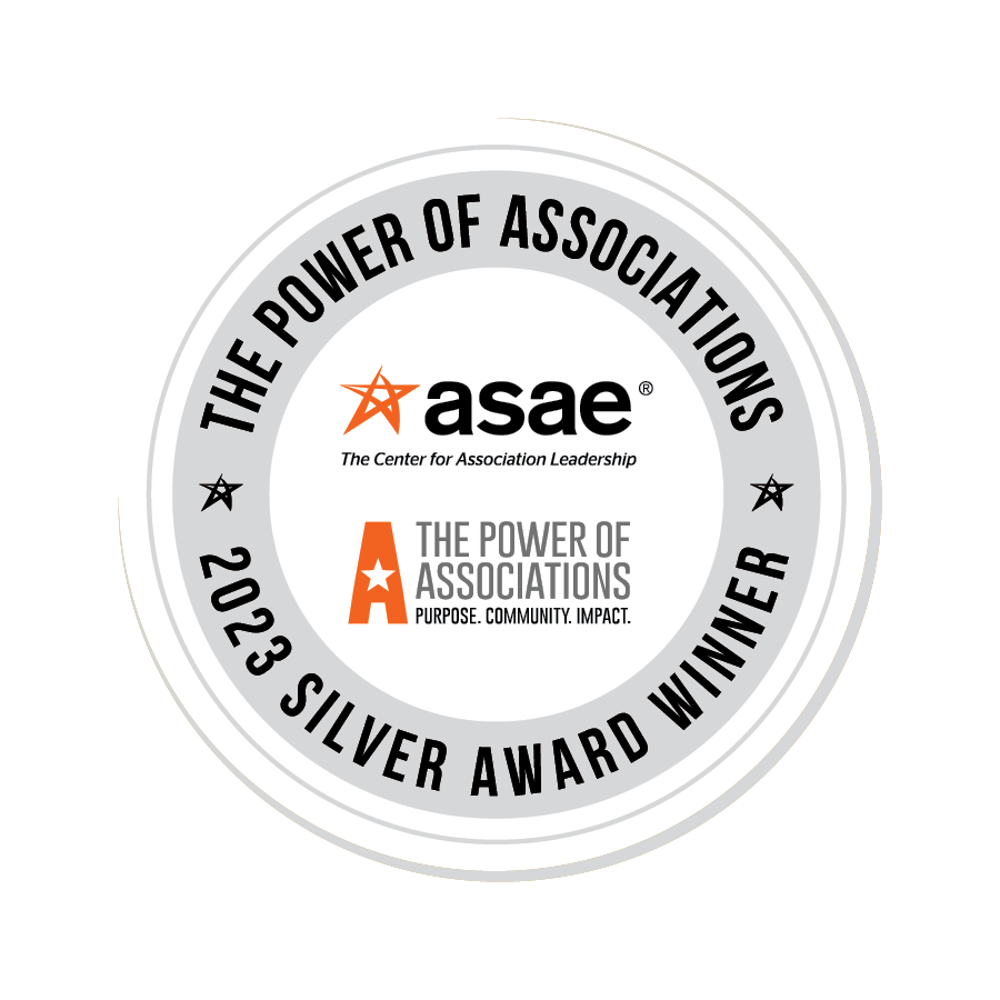 The Power of Associations 2023 Silver Award Winner badge