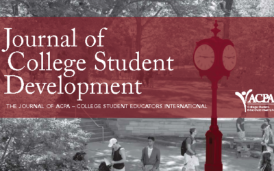 Journal of College Student Development Editor Search