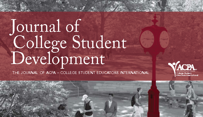Journal of College Student Development Editor Search
