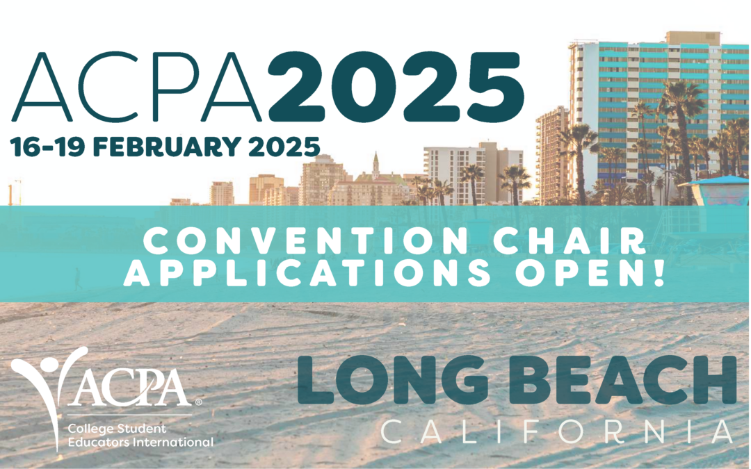 Open Call for the ACPA25 Convention Chair