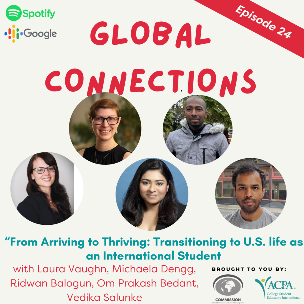 Podcast) #24-From Arriving to Thriving: Transitioning to U.S. Life as an  International Student