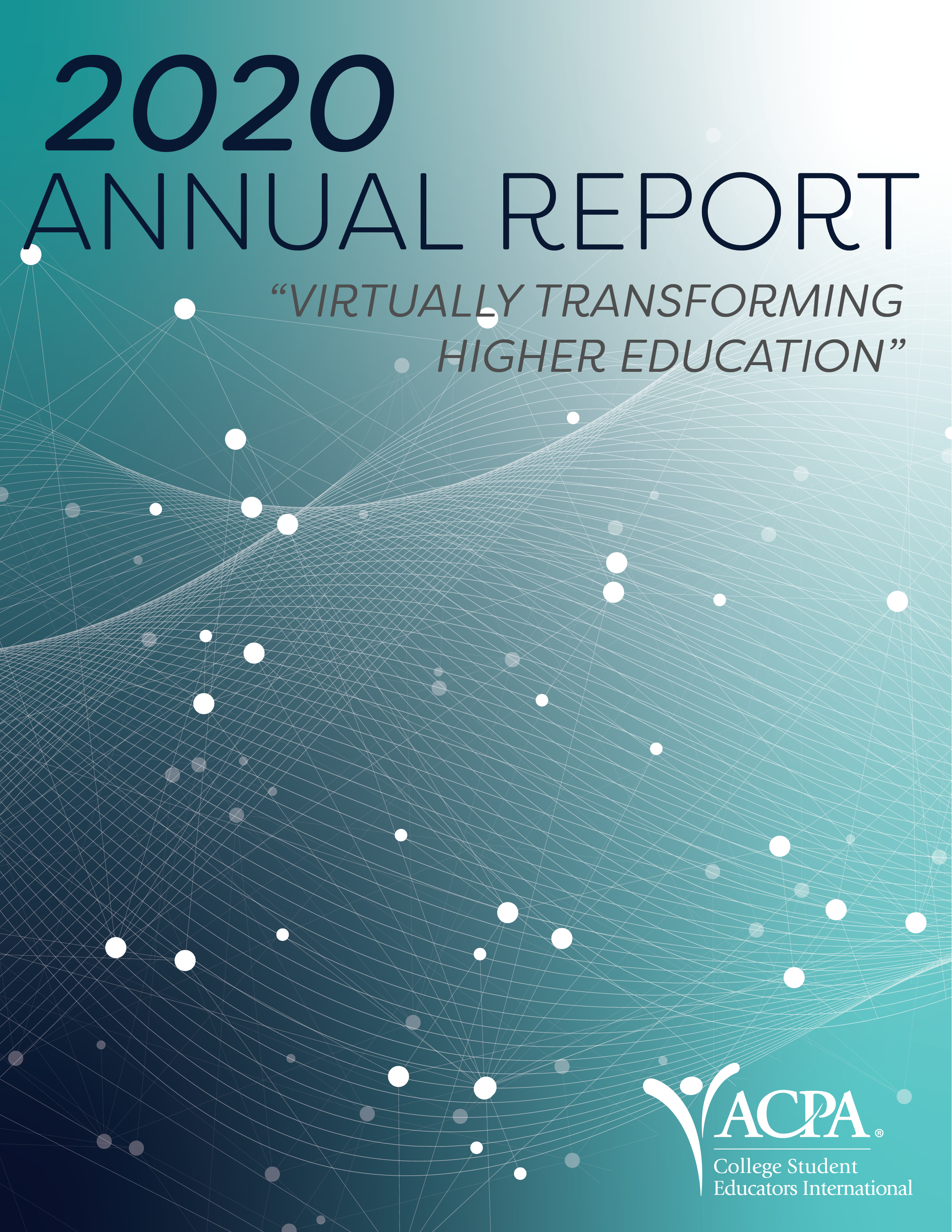 2020 Annual Report Virtually Transforming Higher Education