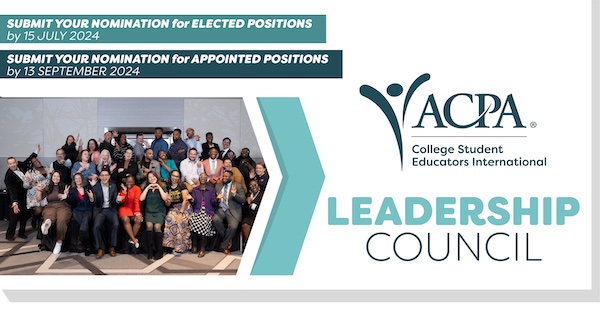 2024 Leadership Council Nomination, Election, and Appointment Information