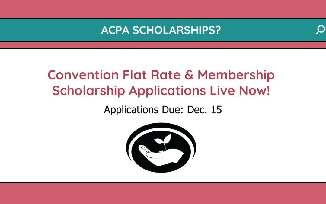 GSNP Convention Flat Rate and Membership Scholarship Applications Are Live!