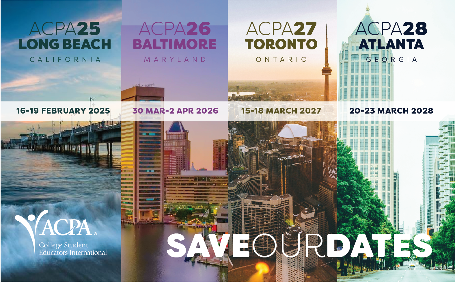 save our dates. ACPA25 16-19 February 2025.