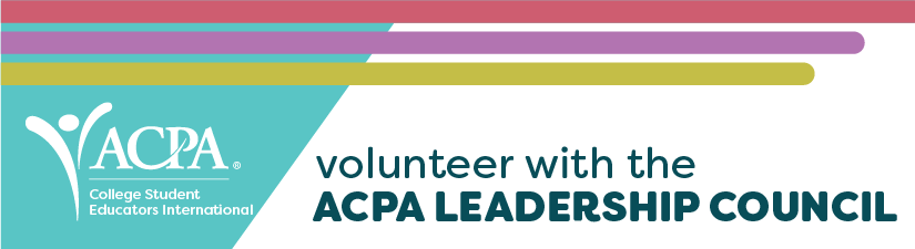 Volunteer with the ACPA Leadership Council