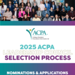 2025 ACPA LEADERSHIP COUNCIL SELECTION PROCESS. NOMINATIONS & APPLICATIONS OPEN 9 JUNE 2025