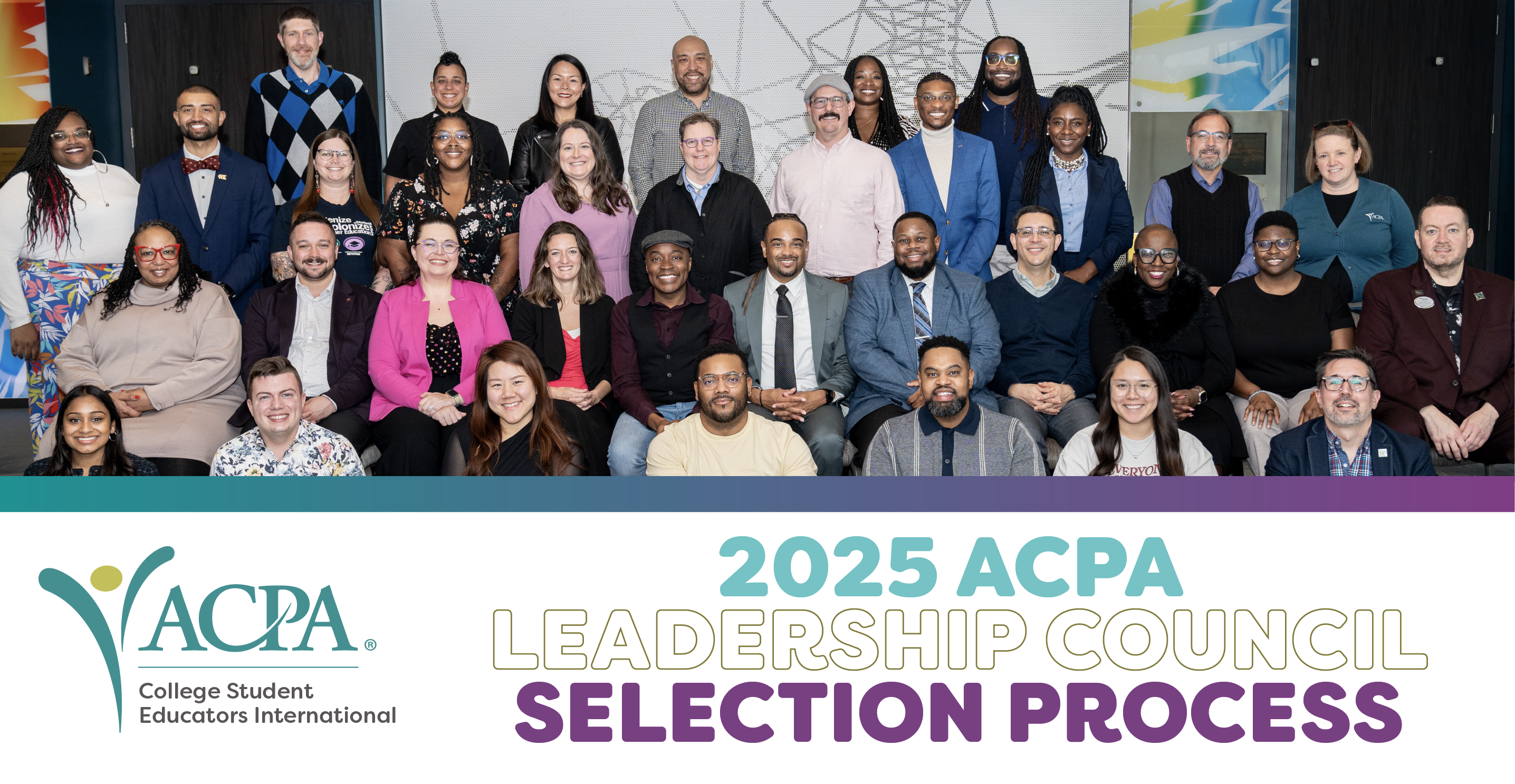 jotform 2025 ACPA<br />
LEADERSHIP COUNCIL<br />
SELECTION PROCESS