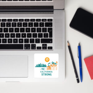 California Strong stickers