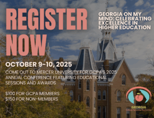 register now Georgia on My Mind: Celebrating Excellence in Higher Education