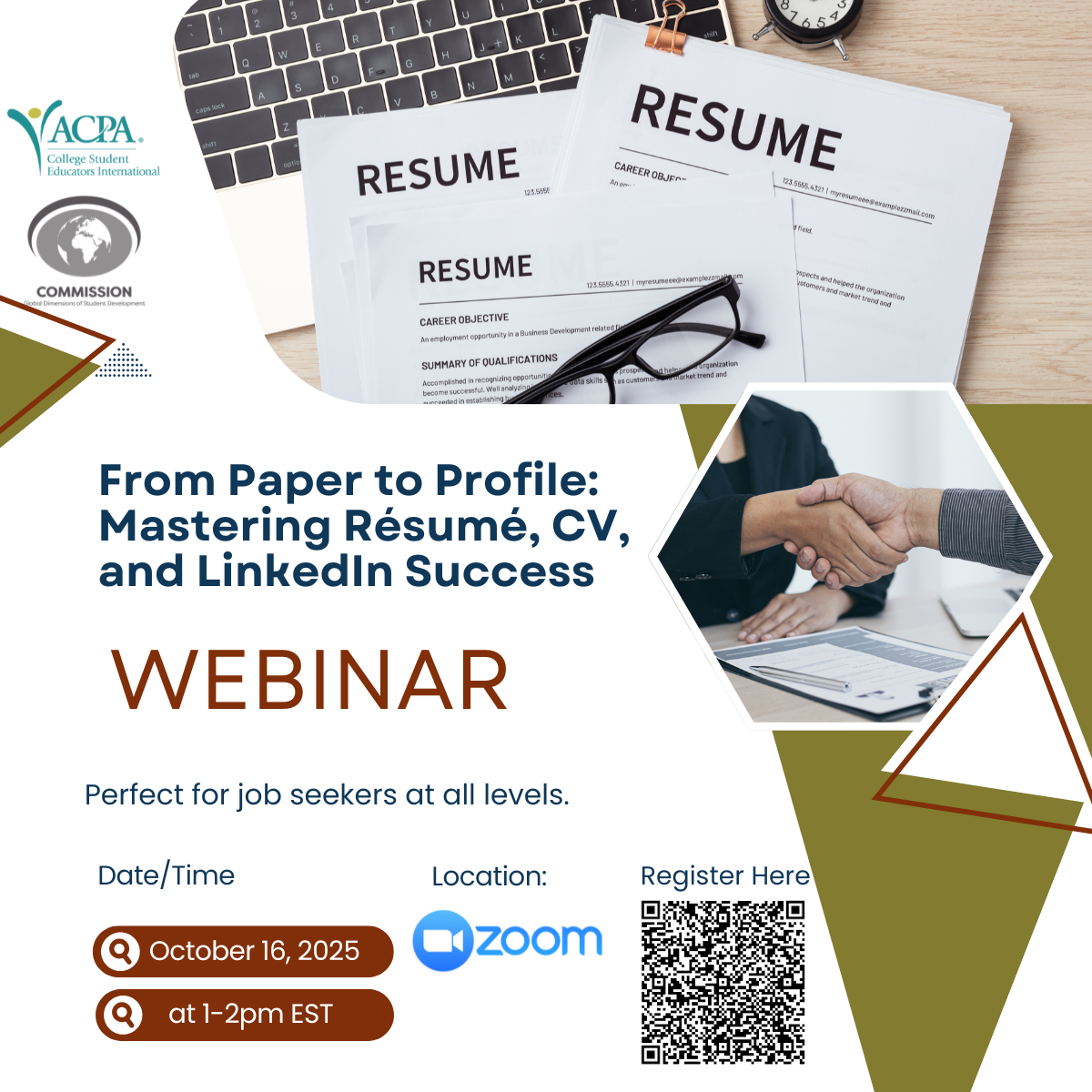 From Paper to Profile: Mastering Résumé, CV, and LinkedIn Success