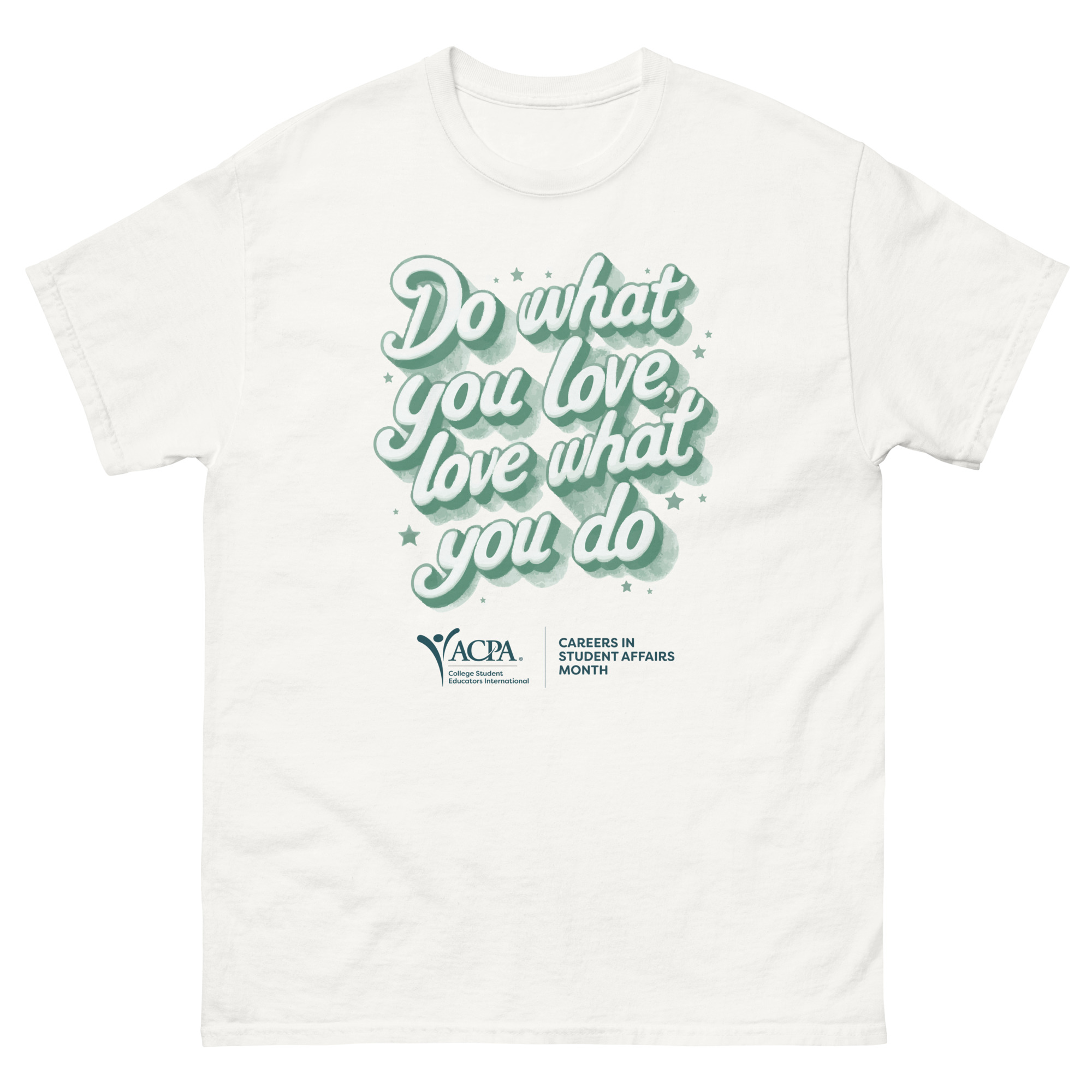 Careers in Student Affairs Month T-Shirt - Image 4