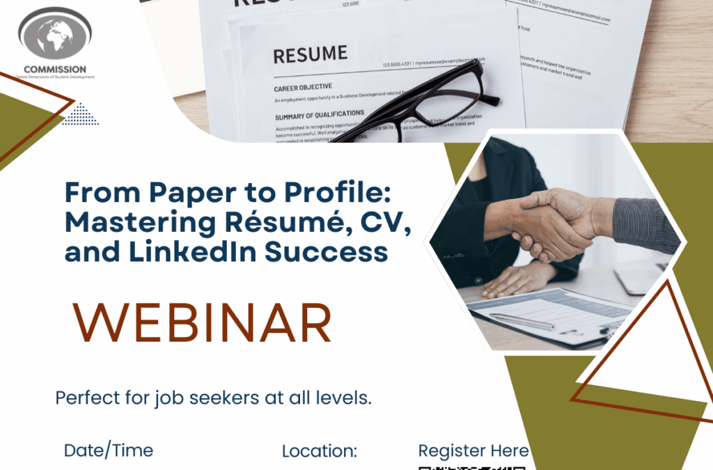 From Paper to Profile: Mastering Résumé, CV, and LinkedIn Success