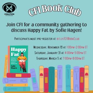 CFI Book club graphic