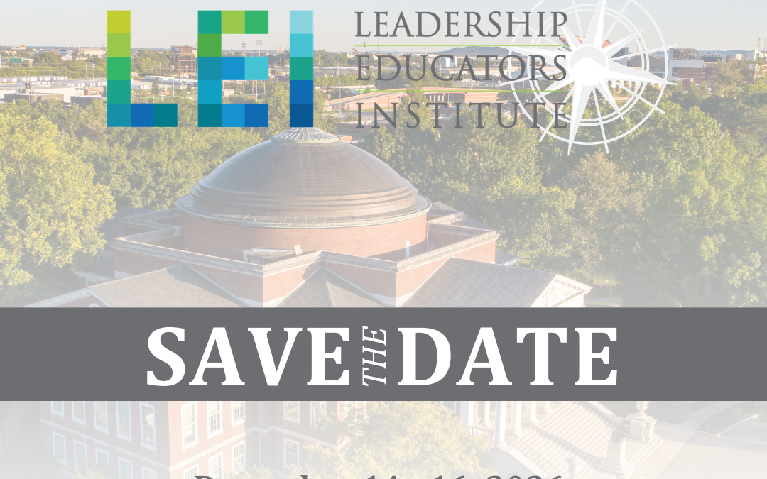 2026 Leadership Educators Institute