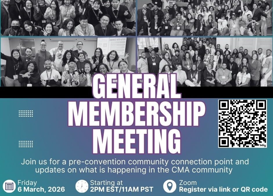 CMA General Membership Meeting